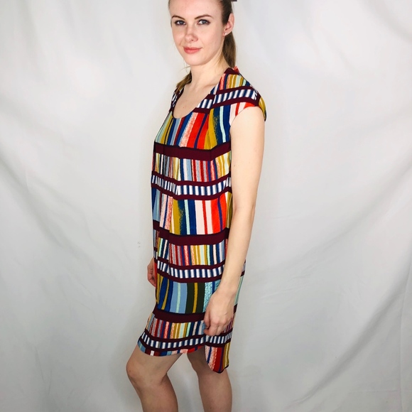 Maeve Anthropologie Bookshelf mini Dress colorful - Picture 2 of 7